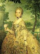 Anton Raphael Mengs maria luisa of parmathe princess of asturias
